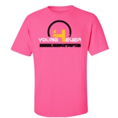 Unisex Ultra Cotton Safety Neon Crewneck Tee