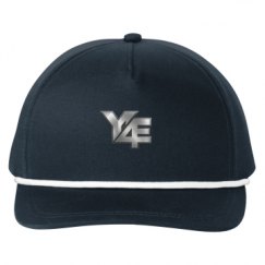 Snapback Five-Panel Rope Hat