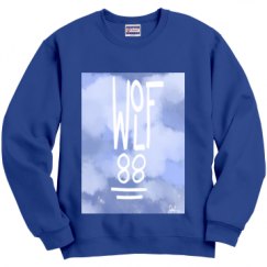 Unisex Film and Foil Crewneck Sweatshirt