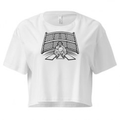 Ladies Festival Cali Crop Top Tee