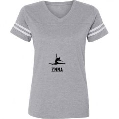 Ladies Relaxed Fit Vintage Sports Tee