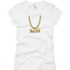 Ladies Slim Fit Basic Promo Jersey Tee