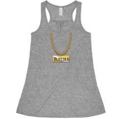 Ladies Flowy Racerback Tank