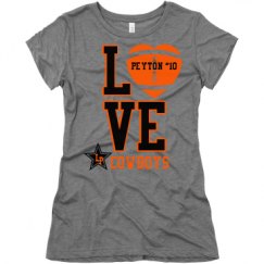 Ladies Slim Fit Super Soft Triblend Tee