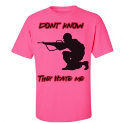 Unisex Ultra Cotton Safety Neon Crewneck Tee