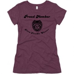 Ladies Slim Fit Super Soft Triblend Tee