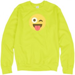 Unisex Neon Crewneck Sweatshirt