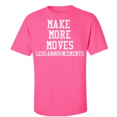 Unisex Ultra Cotton Safety Neon Crewneck Tee