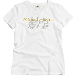 Music is magic tee