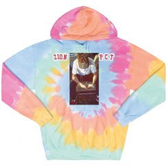 Unisex Tie-Dye Fleece Hoodie