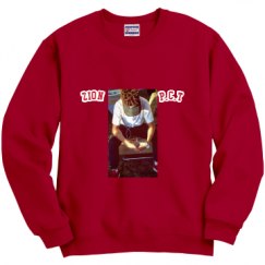 Unisex Film and Foil Crewneck Sweatshirt