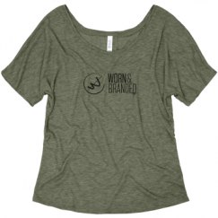 Ladies Flowy Slouchy Tee