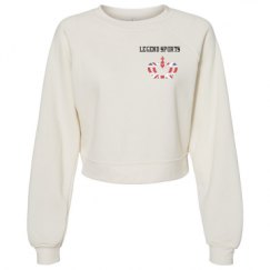 Women's Raglan Pullover Fleece
