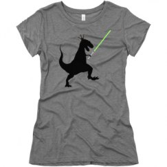 Ladies Slim Fit Super Soft Triblend Tee