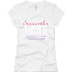 Ladies Slim Fit Basic Promo Jersey Tee