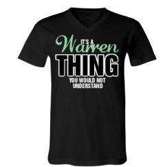 Unisex V-Neck Jersey Tee