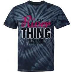 Unisex Tie-Dye Cyclone Pinwheel Tee