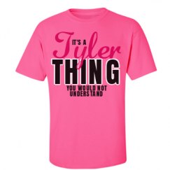 Unisex Ultra Cotton Safety Neon Crewneck Tee