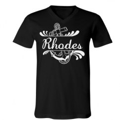 Unisex V-Neck Jersey Tee