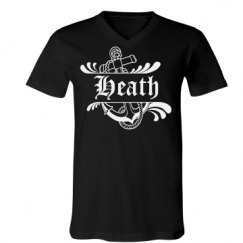 Unisex V-Neck Jersey Tee