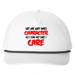 Snapback Five-Panel Rope Hat