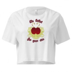 Ladies Festival Cali Crop Top Tee