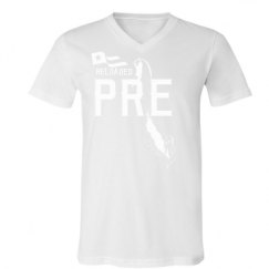 Unisex V-Neck Jersey Tee