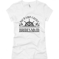 Ladies Slim Fit Basic Promo Jersey Tee