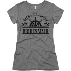 Ladies Slim Fit Super Soft Triblend Tee