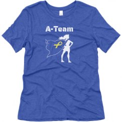 Ladies Relaxed Fit Super Soft Triblend Tee