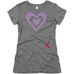 Ladies Slim Fit Super Soft Triblend Tee