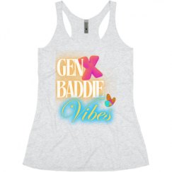 Ladies Slim Fit Super Soft Racerback Triblend Tank