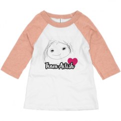 Toddler 3/4 Sleeve Raglan Tee