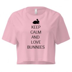 Ladies Festival Cali Crop Top Tee