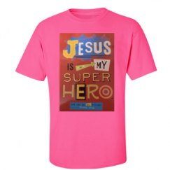 Unisex Ultra Cotton Safety Neon Crewneck Tee