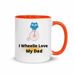 11oz Ceramic Mug with Color Inside