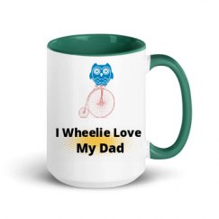 15oz Ceramic Mug with Color Inside