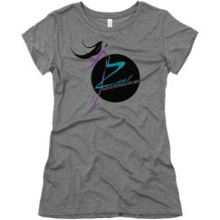 Ladies Slim Fit Super Soft Triblend Tee