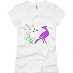 Ladies Slim Fit Basic Promo Jersey Tee