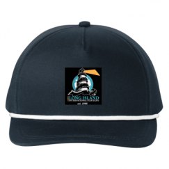 Snapback Five-Panel Rope Hat