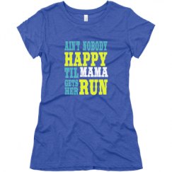 Ladies Slim Fit Super Soft Triblend Tee