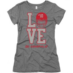 Ladies Slim Fit Super Soft Triblend Tee