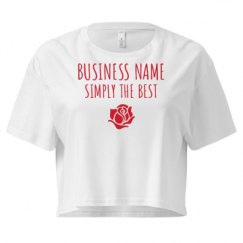 Ladies Festival Cali Crop Top Tee