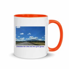 11oz Ceramic Mug with Color Inside
