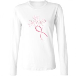 Ladies Relaxed Fit Basic Long Sleeve Tee