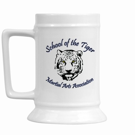 16oz Ceramic Mug with Logo