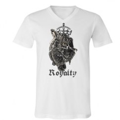 Unisex V-Neck Jersey Tee