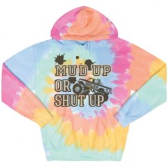 Unisex Tie-Dye Fleece Hoodie