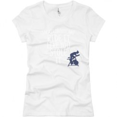 Ladies Slim Fit Basic Promo Jersey Tee