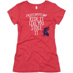 Ladies Slim Fit Super Soft Triblend Tee